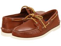 Stylish Sperry Top-Sider Comfort Boat Shoes for Men - A/O 2 Eye - Tan On Sale